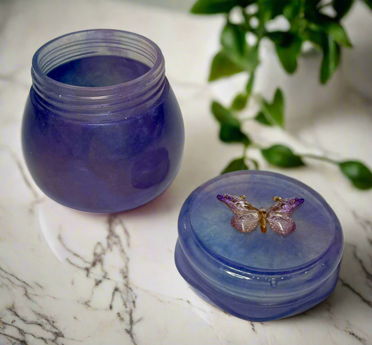 Butterfly Jar. Screw top